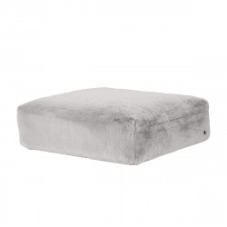 Module d\'assise taille M pour le canapé Vetsak, fausse fourrure grise 105 x 84 x H37 cm 