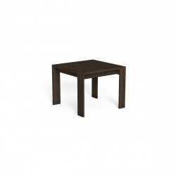 Table carrée Argo, Talenti bois foncé 95x95