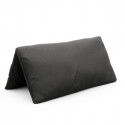 Coussin Jumbo pillow 100 x 100 cm outdoor, pour canapé Vetsak, tissu d'extérieur lin anthracite