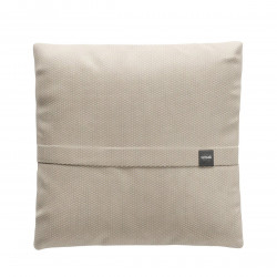 Coussin Big pillow 60 x 60 cm outdoor, pour canapé Vetsak, tissu d'extérieur tricoté beige