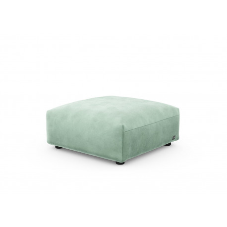 Module d'assise taille S pour le canapé Vetsak, velours vert menthe 84 x 84 x H37