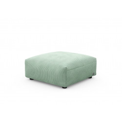 Module d'assise taille S pour le canapé Vetsak, velours côtelé vert pâle 84 x 84 x H37