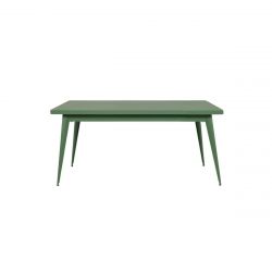 Table 55, Tolix vert romarin mat fine texture 130x70 cm