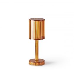 Lampe cylindrique Gatsby ambre, Vondom Led blanche