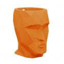 Pot Adan, Vondom laqué orange, 49 x 68 x Hauteur 70 cm