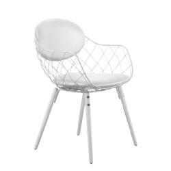 Chaise Pina, blanc, 44 x 45 x H81 cm, Magis