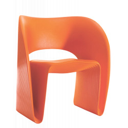 Fauteuil Raviolo, orange, 56,5 x 69,5 x H77 cm, Magis