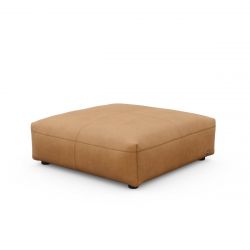 Module d'assise en cuir marron, taille L pour le canapé Vetsak, 105 x 105 x H37