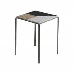 Table bout de canapé Ragtime, 45 x 45 x 50 cm, Horm