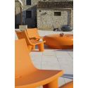 Fauteuil Low Lita, Slide Design orange
