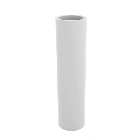 Pot de fleur long Torre blanc Vondom 20 x 80