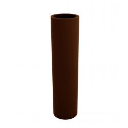 Pot de fleur long Torre bronze Vondom D 20 x H 80 cm