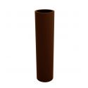 Pot de fleur long Torre bronze Vondom 20 x 80