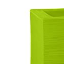 Pot de fleur rectangle Quadra, vert citron, Slide Design, L x 90, D x 45, H x46