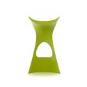Tabouret de bar design Koncord, Slide Design citron vert, hauteur d'assise 70 cm