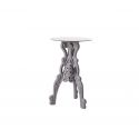 Table d'appoint Master of Love gris argile, Slide design, D x 69, H x 110 cm