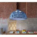 Lustre baroque Dame of Love marron, Slide design, D x 100, H x 54 cm