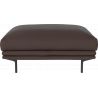 Pouf Lomi, Bolia, cuir Quattro traceable brown