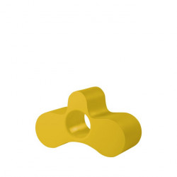 Fauteuil/ table basse Wheely, Slide Design jaune
