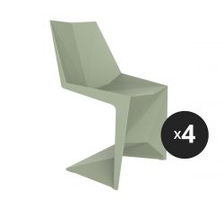 Mini Chaise Voxel futuriste, Vondom blanc