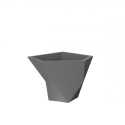 Pot géométrique Moyen Faz gris anthracite, Vondom, 97x93xH75 cm