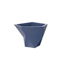 Pot géométrique Moyen Faz bleu marine, Vondom, 97x93xH75 cm
