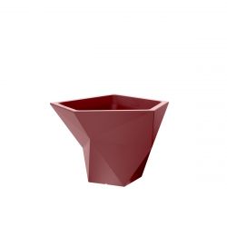 Pot géométrique Moyen Faz bordeaux, Vondom, 97x93xH75 cm