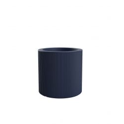 Pot rond extérieur Gatsby 50x50 cm, Vondom bleu marine