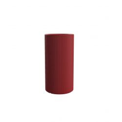 Pot de fleur cylindrique Gatsby 50x90 cm, Vondom rouge