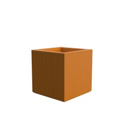 Pot de fleur carré 50x50 cm Gatsby, Vondom orange
