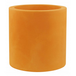 Pot Cylindre diamètre 50 x hauteur 50 cm, double paroi, Vondom orange