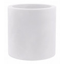 Pot Cylindre diamètre 50 x hauteur 50 cm, simple paroi, Vondom blanc