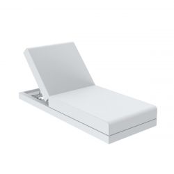 Chaise longue Pixel, Vondom Blanc