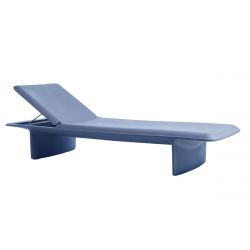 Chaise longue Ponente, SlideDesign Bleu poudré