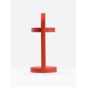 Lampe de table sans fil Giravolta, Pedrali orange rouge taille S, H. 33 x D. 15 cm