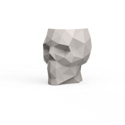 Skull Tabouret Tête de mort, Origami, Vondom écru, 45x34xH43cm