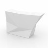 Banque d\'accueil Origami, élément lateral, Proselec blanc Mat