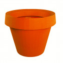 Pot géant Gio Tondo, Slide Design orange H 92 cm