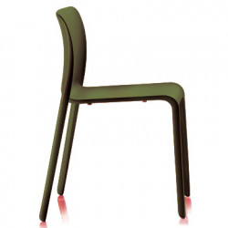 Set de 4 chaises First Chair, Magis vert olive