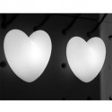 Lampe murale coeur Love, Slide Design blanc