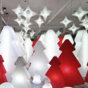 Sapin de Noël lumineux Lightree Indoor, Slide Design rouge Hauteur 150 cm