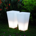Grand Y-Pot Light, Slide Design blanc Hauteur 90 cm
