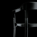 Chaise design Steelwood Magis noir