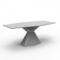 Table Vertex L180 cm, Vondom gris
