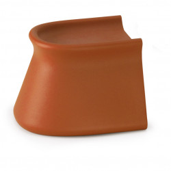 Table/Tabouret design Pal hauteur d\'assise 40 cm, Vondom orange