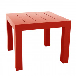 Table carrée Jut, Vondom rouge