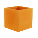 Pot Cubo 50 cm, laqué brillant, Vondom orange