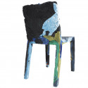 Chaise en jeans recyclés Rememberme, Casamania bleu