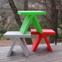Table d'appoint Toy, Slide Design vert