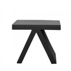 Table d\'appoint Toy, Slide Design noir